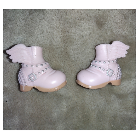 Pink Angel Wing Boots Dolls Shoes Fashion Boots - Picture 2 of 7